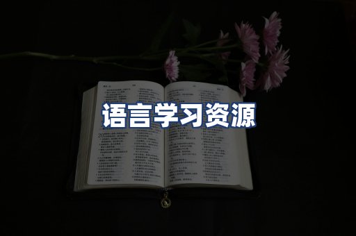 语言学习资源